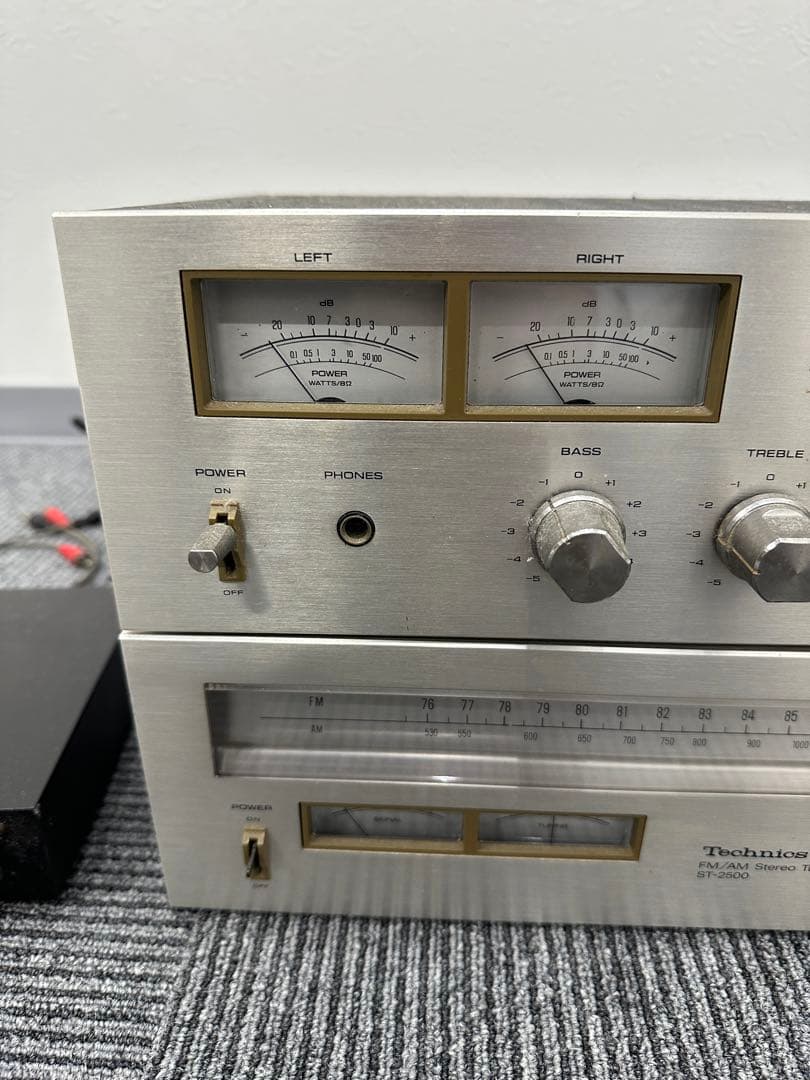 ★動作未確認★Technics SU-2500 ST-2500 アンプ