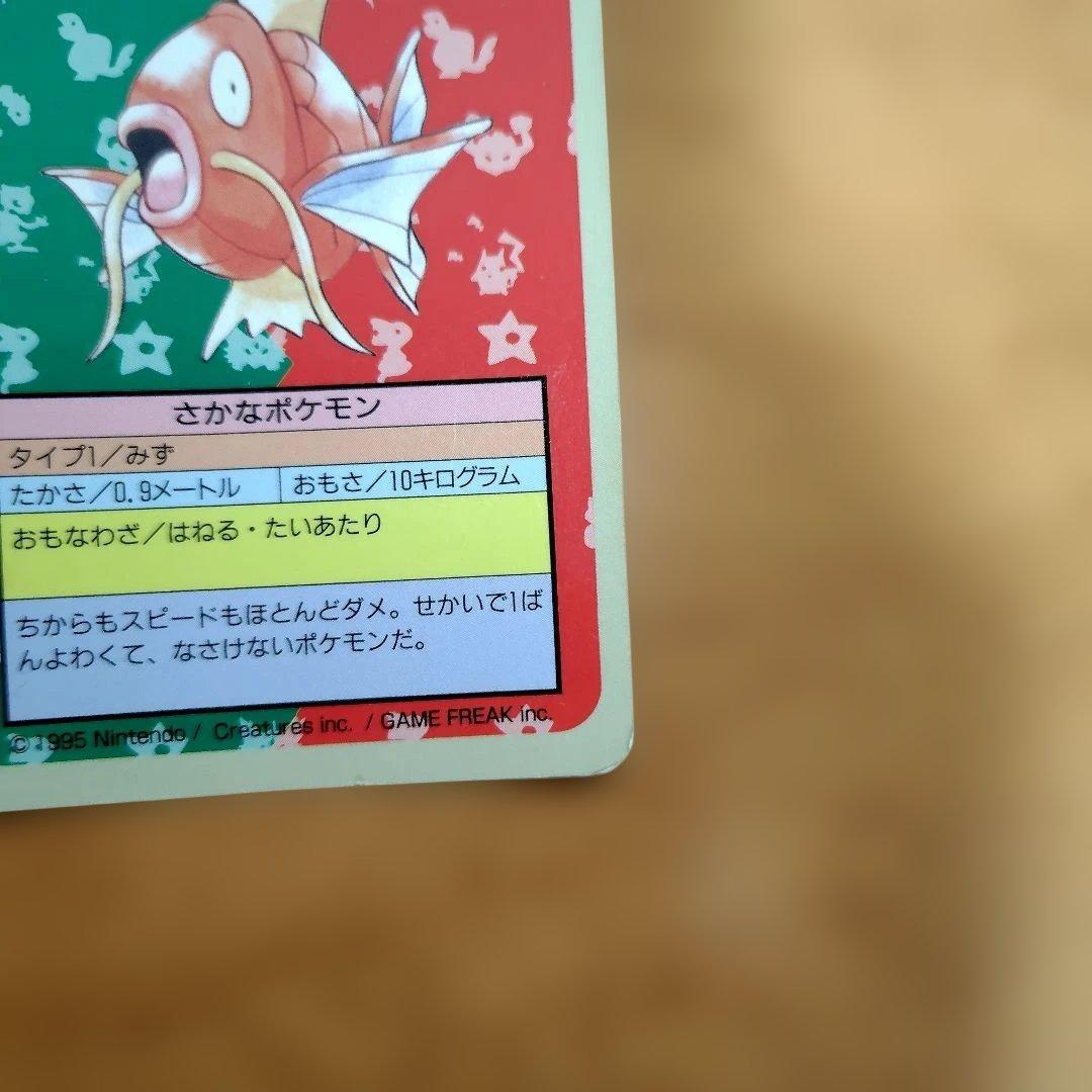 ポケモンカード　トップサン　コイキング　エラー　裏青