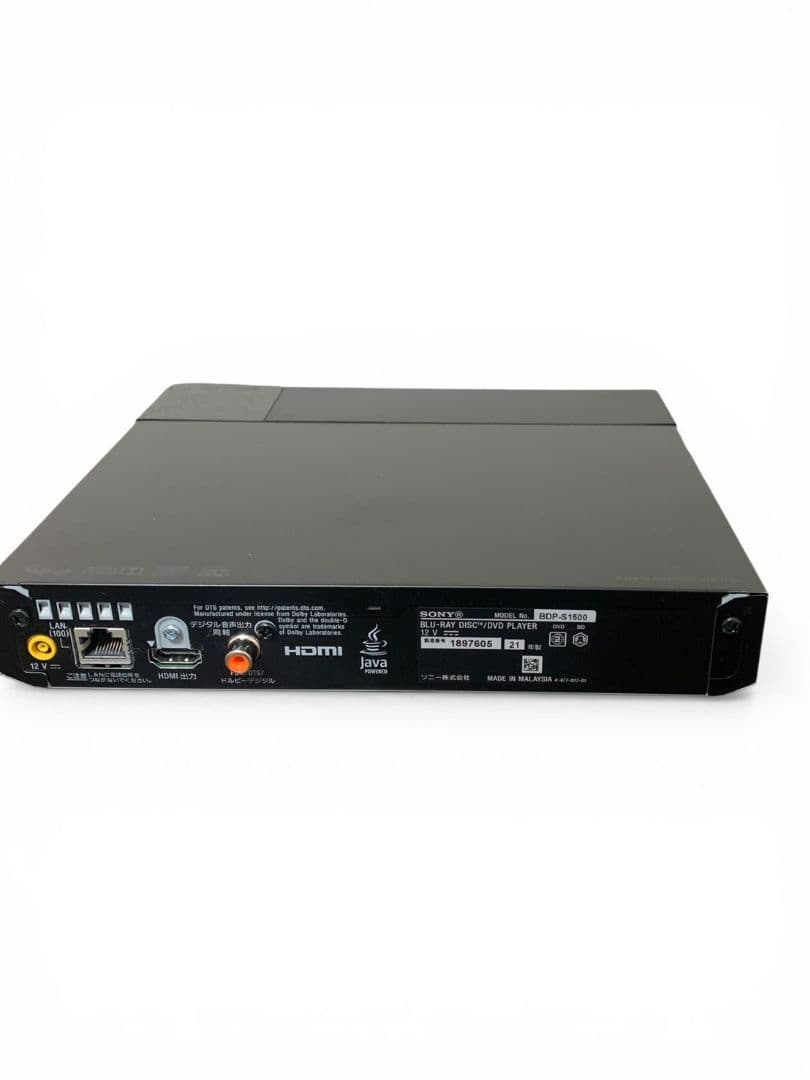 SONY BDP-S1500 再生OK 動作品