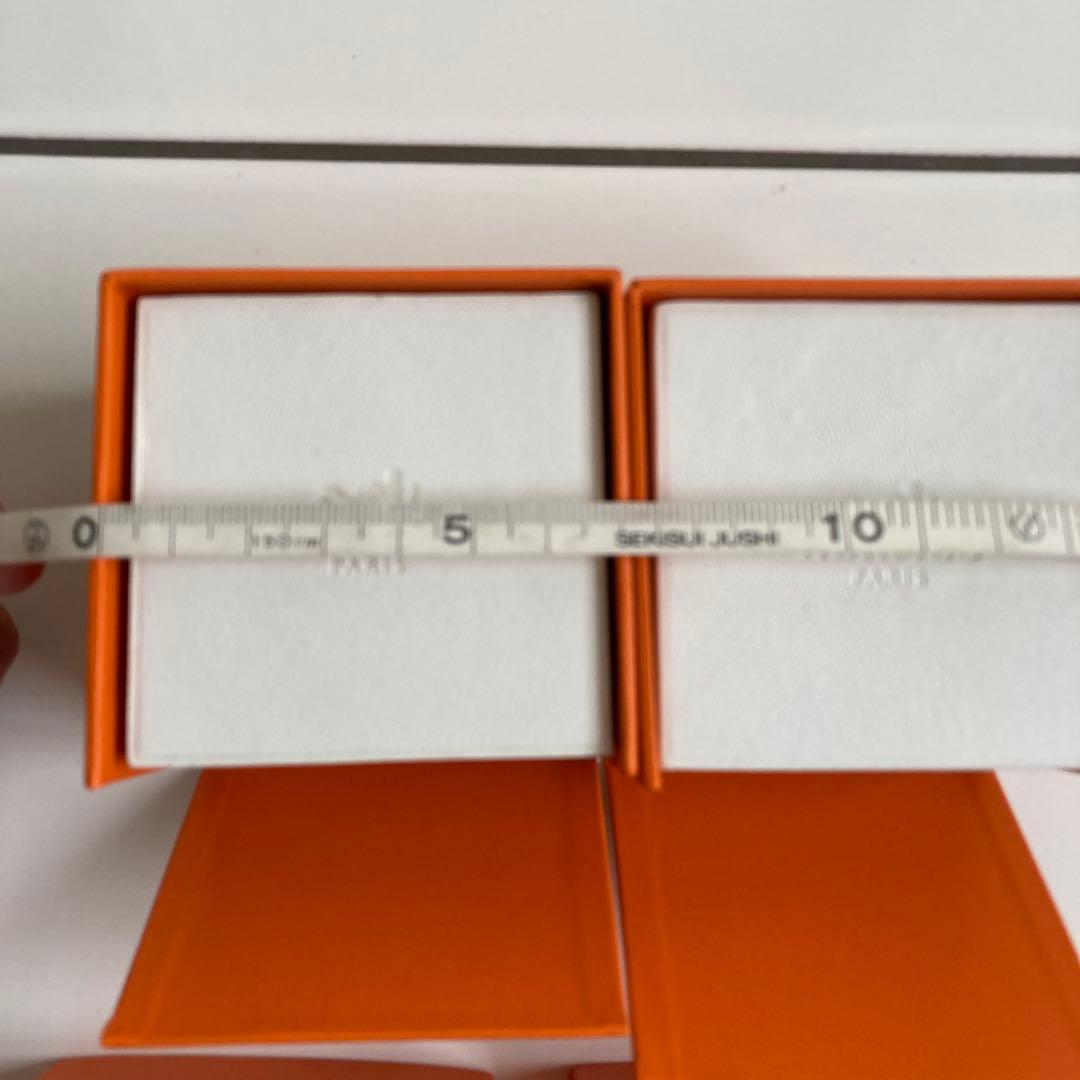 エルメス　オレンジBOX、ジュエリーケース、リボン各2