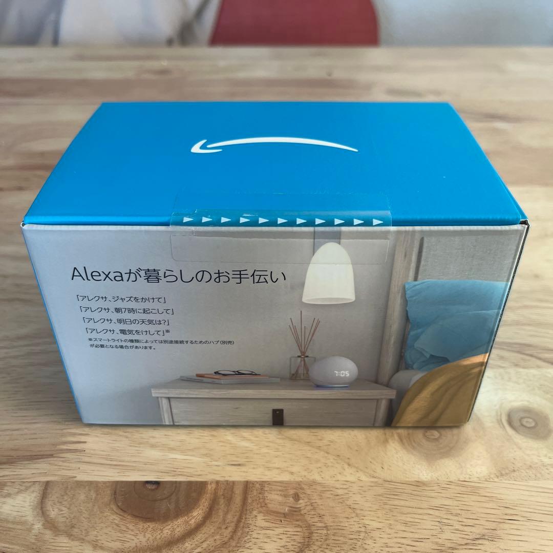 【新品未開封】Echo Dot with Clock 第4世代 時計付 生産終了