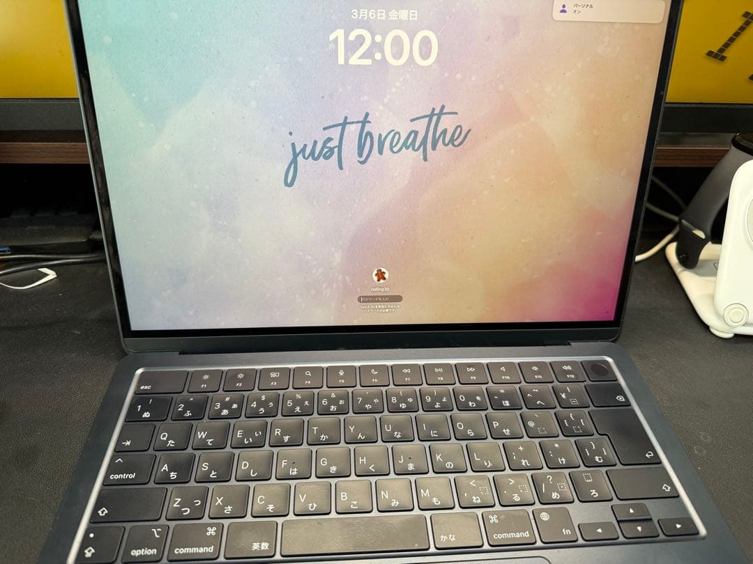 MacBook本体 Apple MacBook Air M2 512GB