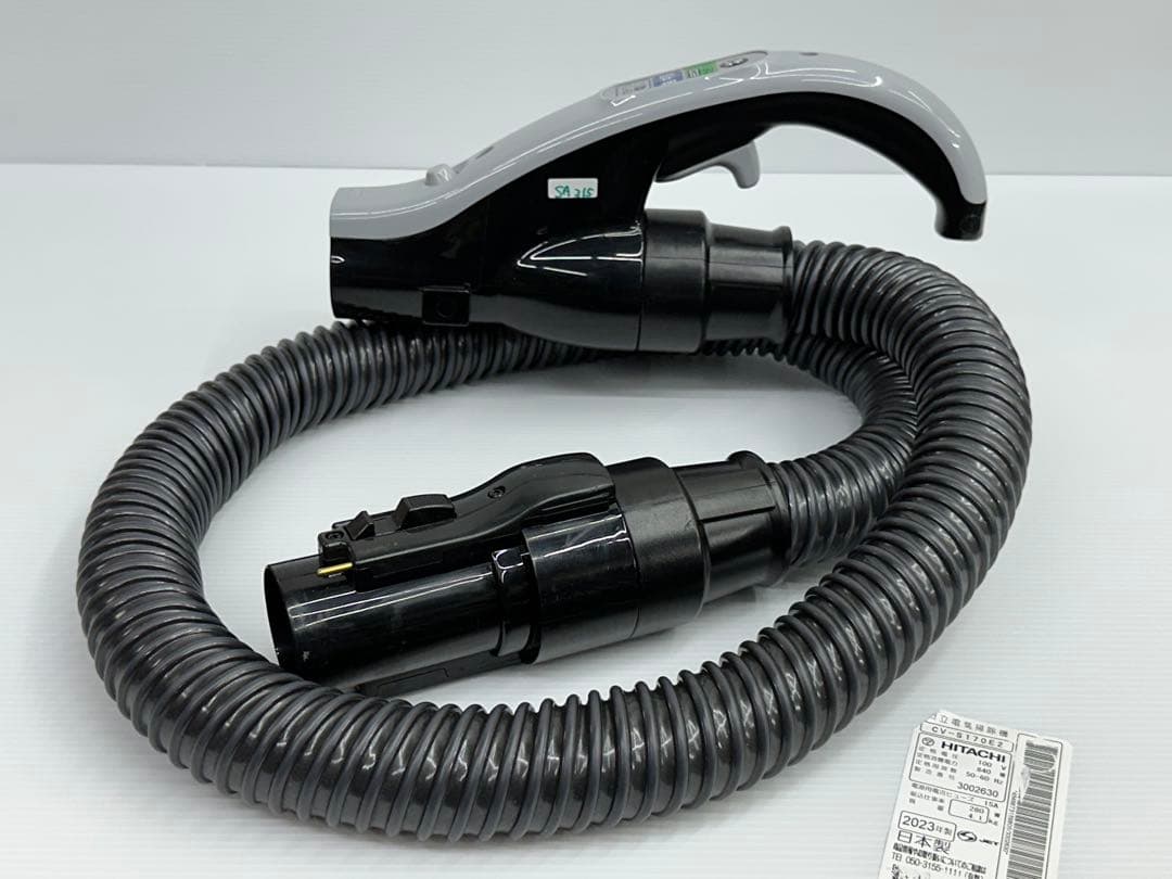 動作保証品　日立掃除機　ホース　CV-SD200006 黒　ブラック　ホースのみ