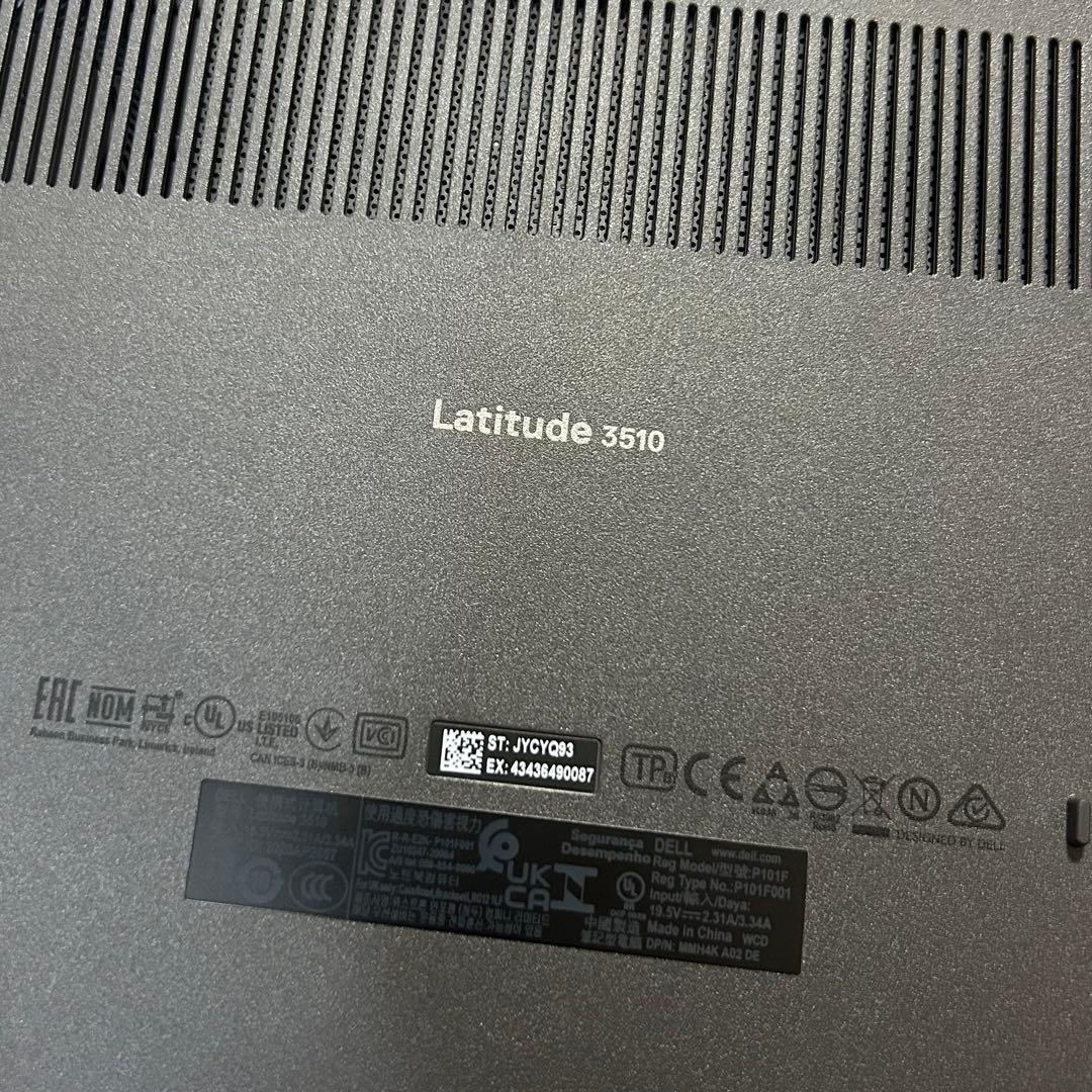 DELL Latitude 3510 ノートパソコン ジャンク デル PC