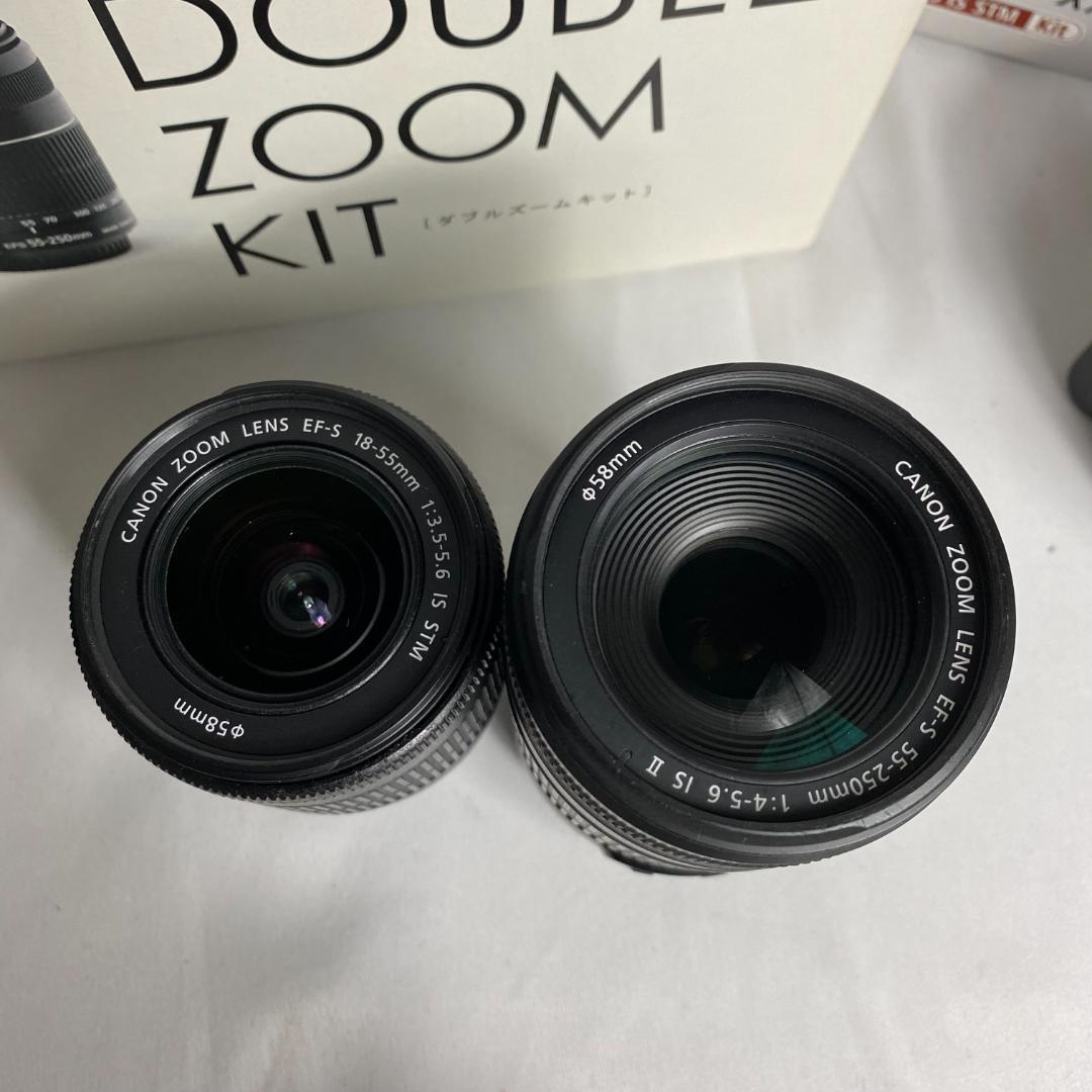 ★Canon EOS Kiss X7 キャノン ダブルズームキット バッグ付き