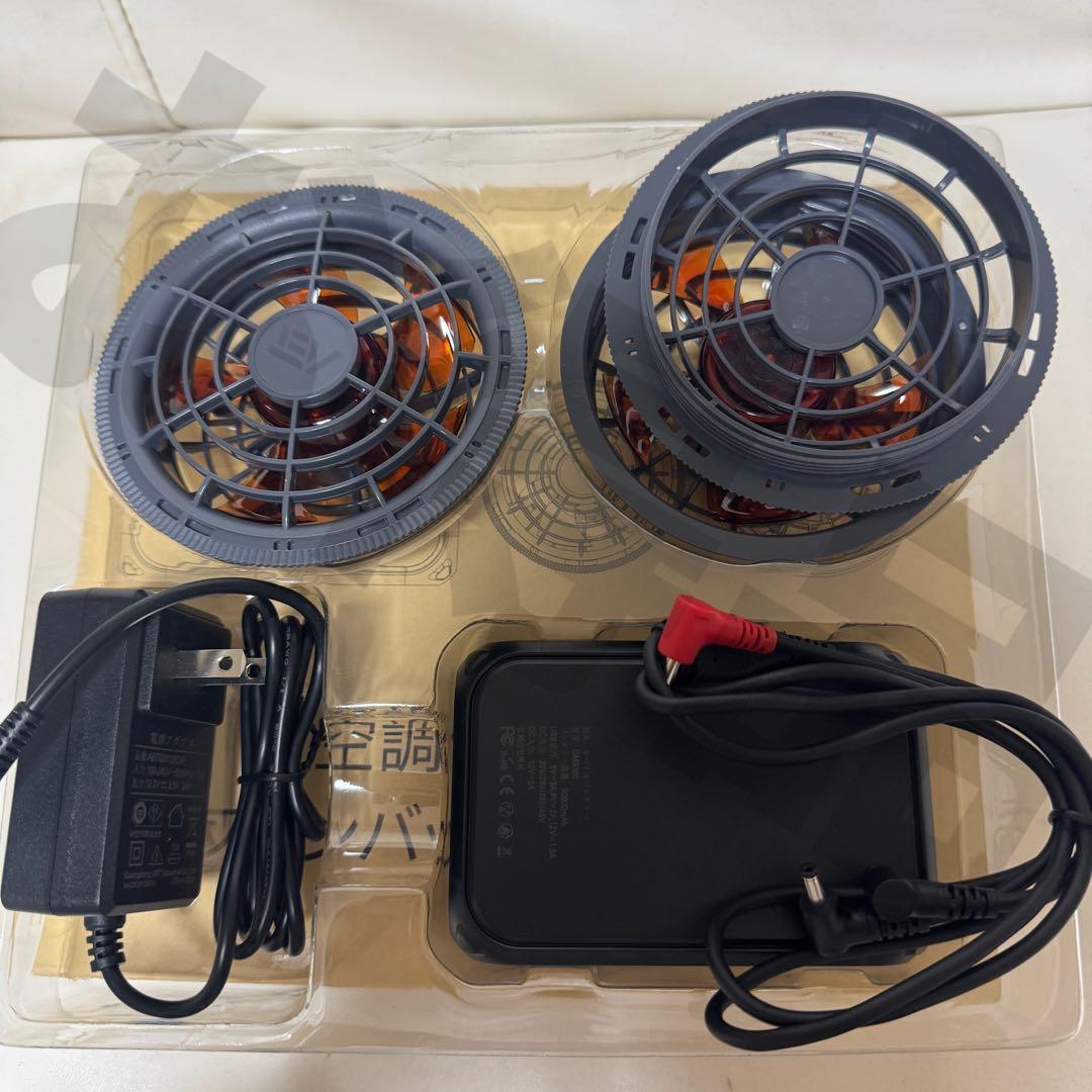 最新版 業界最強 43V 30000mAh 空調作業服 熱中症対策　猛暑