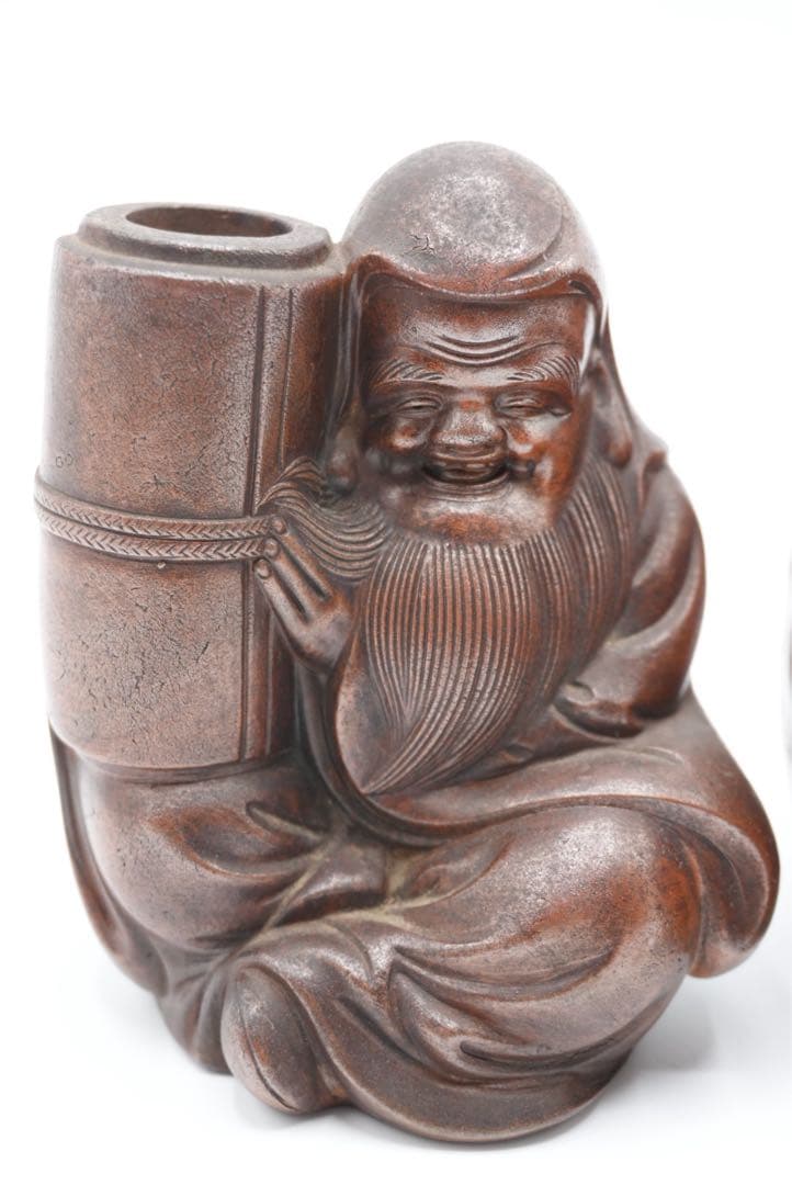 時代物　煙管入れ　灰皿　陶器製