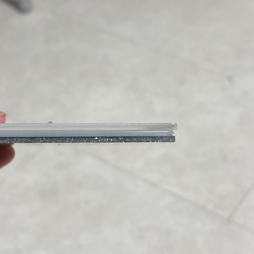 ✨milmil ✨A6 アクリルレジンバインダー　リング付き×2セット