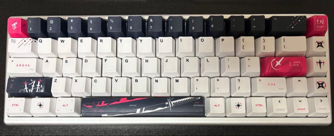 キーボード YukiAim Polar 65 Keyboard Katana Edition