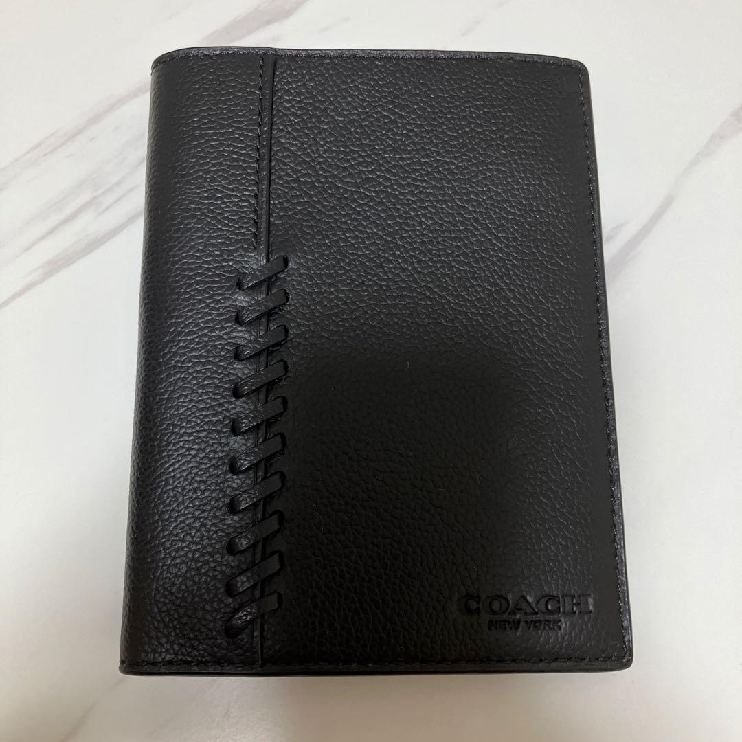 COACH パスポートケース　黒