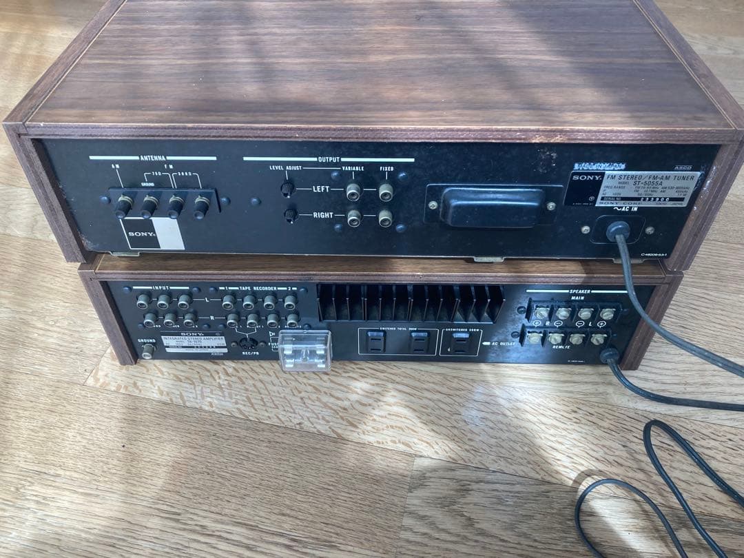 SONYソニーTA-1070 ST-5055A セット電源動作確認済み