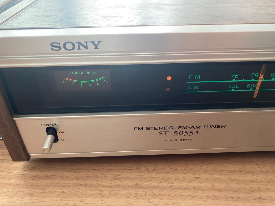 SONYソニーTA-1070 ST-5055A セット電源動作確認済み