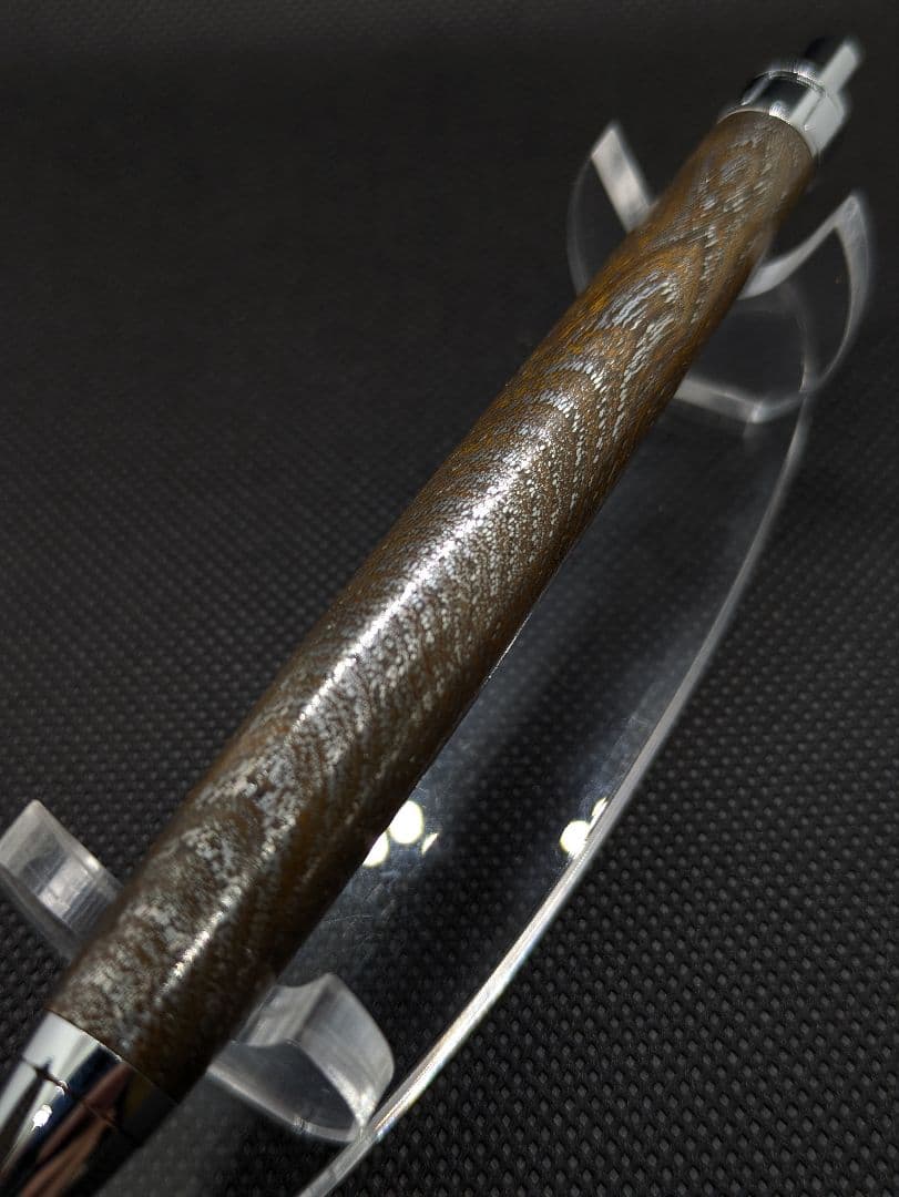 メタライズドウッド 欅 シャーペン0.5mm 工房楔監修 加藤金属 重量32g