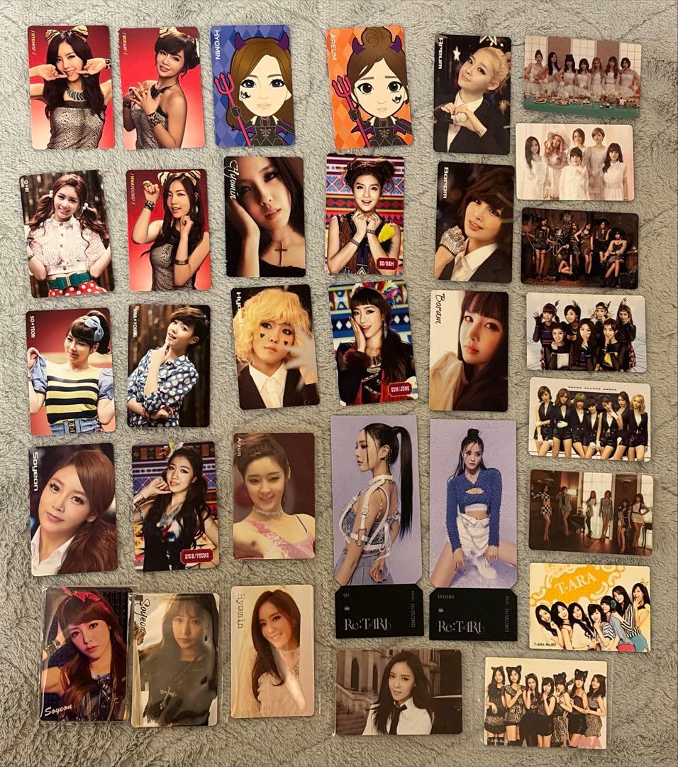 T-ARA トレカ 32枚 まとめ売り- タレントカード 32枚 セット‼️