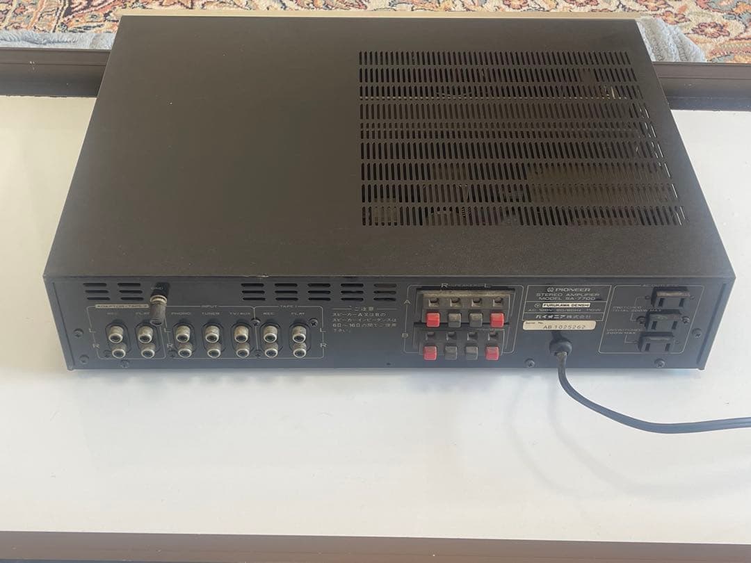 Pioneer SA-7700 プリメインアンプ