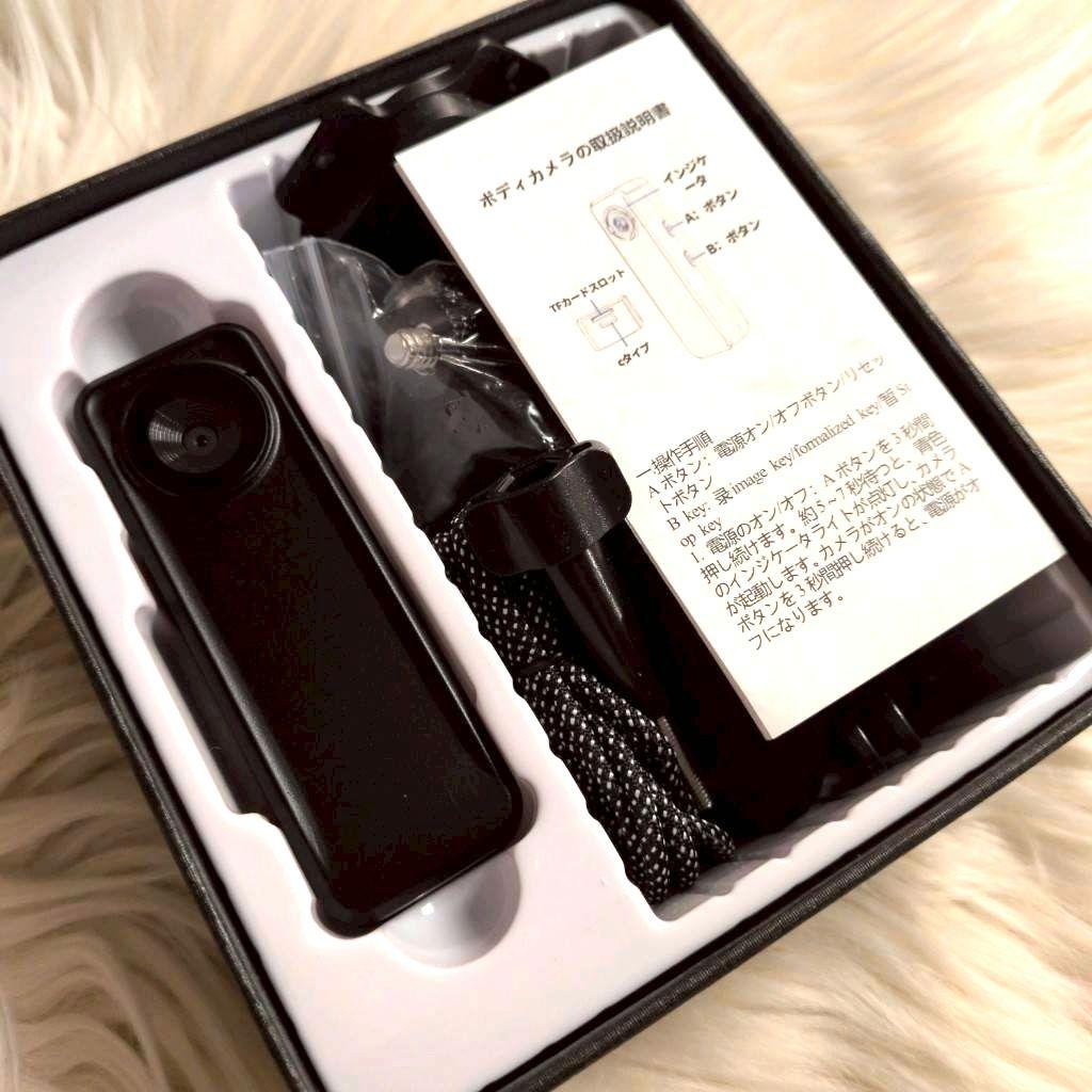 4Kアクションカメラ vlogカメラ 小型ウェアラブルカメラ 軽量 マグネット式