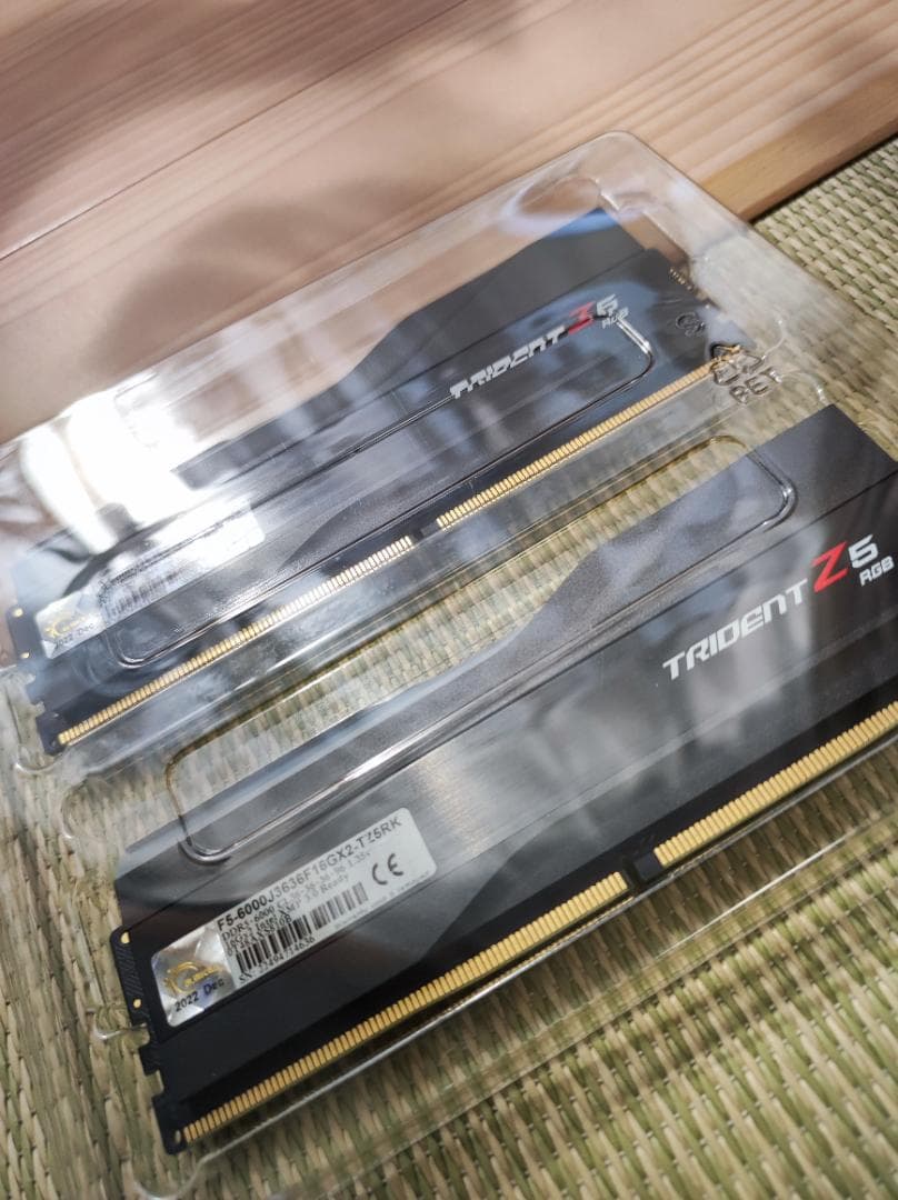 G.SKILL DDR5 32GB-6000MHz (16GB×2枚) ☆彡