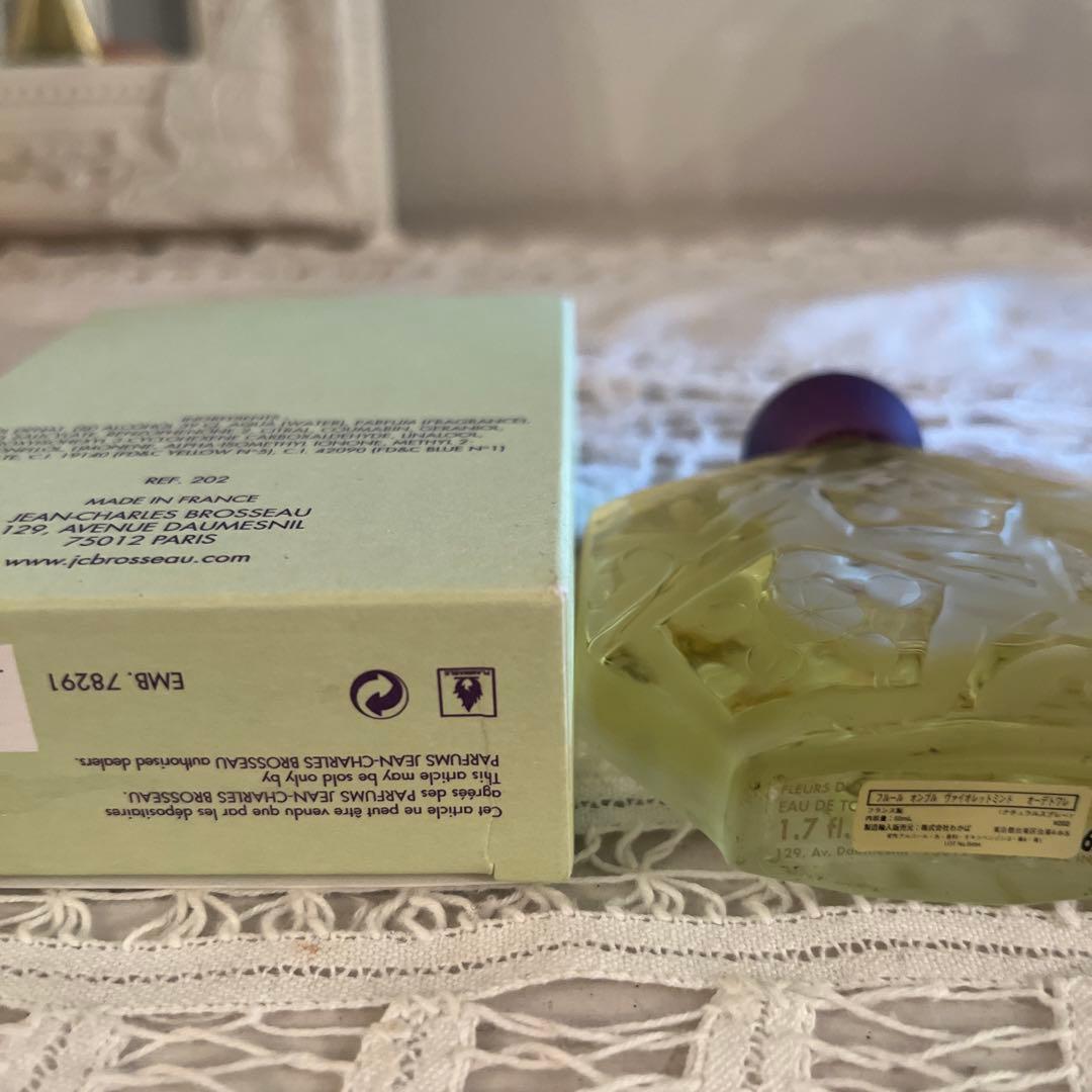 ジャン シャルル ブロッソ フルール ド オンブルヴァイオレットミント50ml