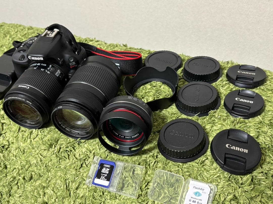 Canon EOS Kiss X7 レンズ3本セット