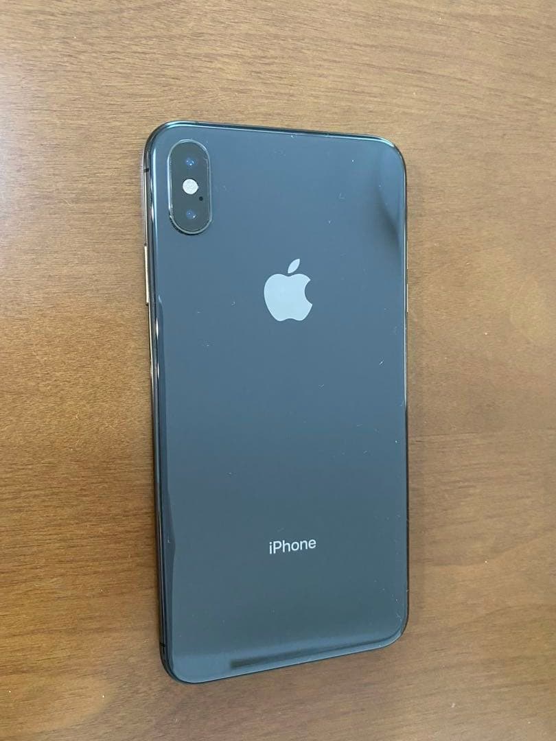 【中古・SIMロックなし】iPhone Xs Maxスペースグレイ256GB