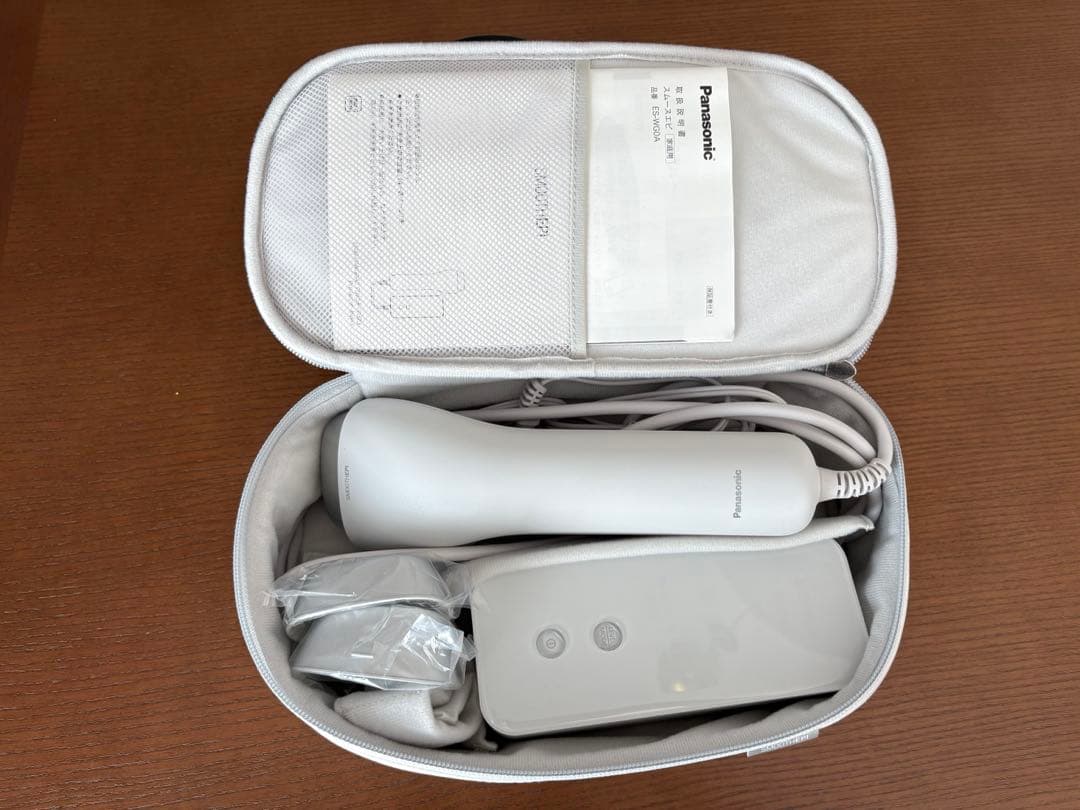【美品】パナソニック 光エステスムースエピ脱毛器 ES-WG0A