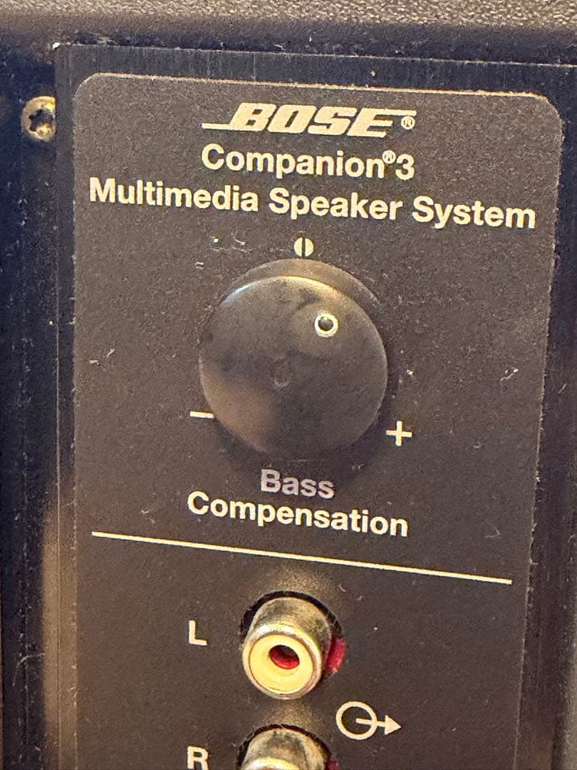 Bose companion3 マルチウーファースピーカーセットジャンク
