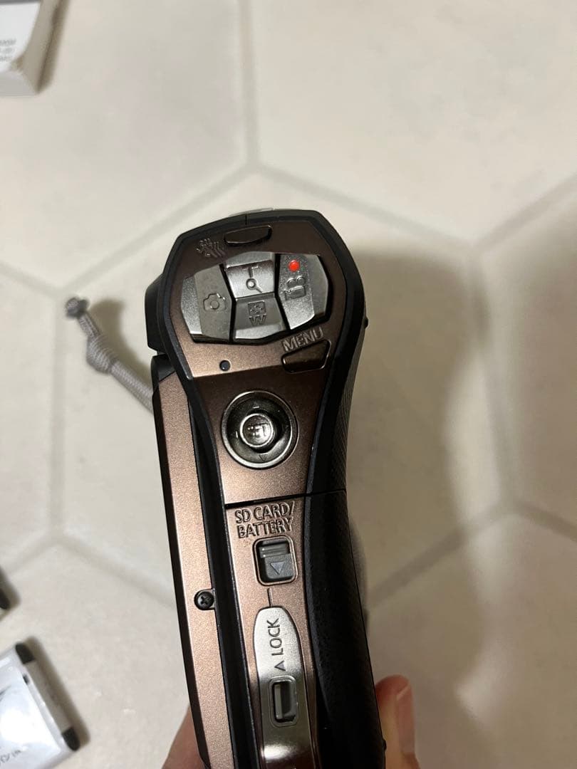 防水　Panasonic デジタルムービーカメラ　HX-WA30 説明書　付属品