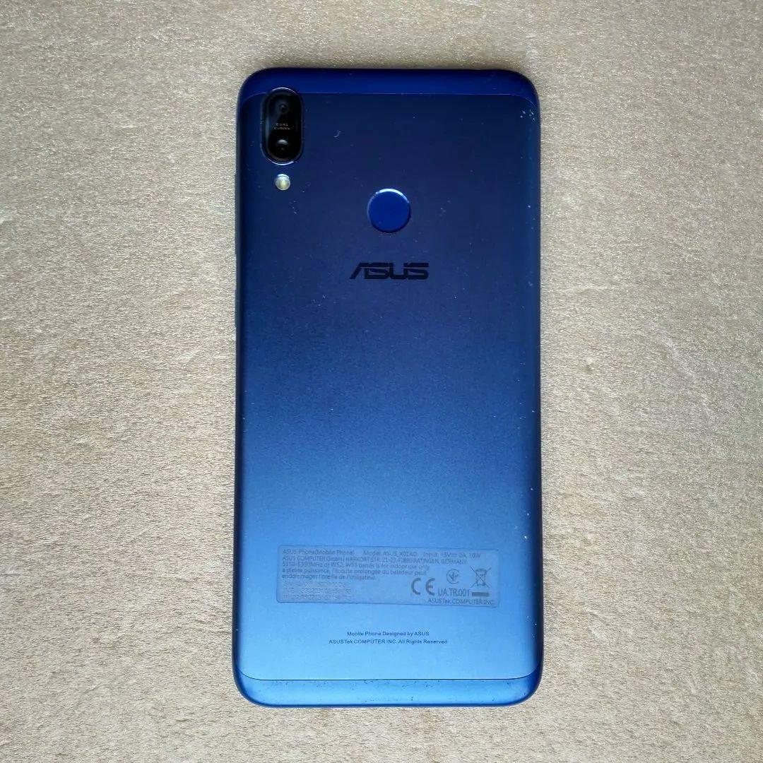 M2 Zenfone Max(M2)　ブルー 本体 SIMフリー　ASUS