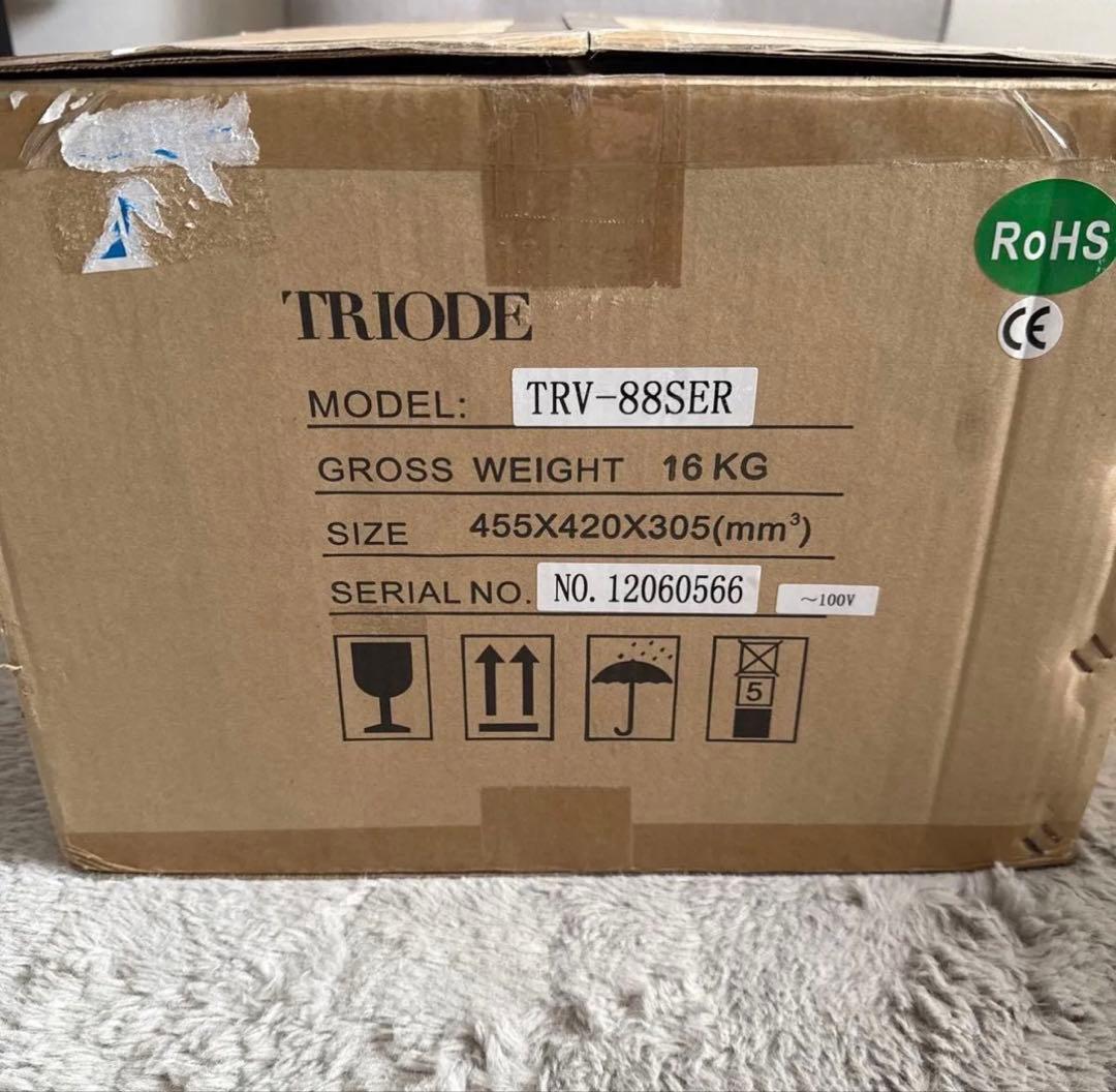 TRIODE TRV-88SER 真空管プッシュプルアンプ