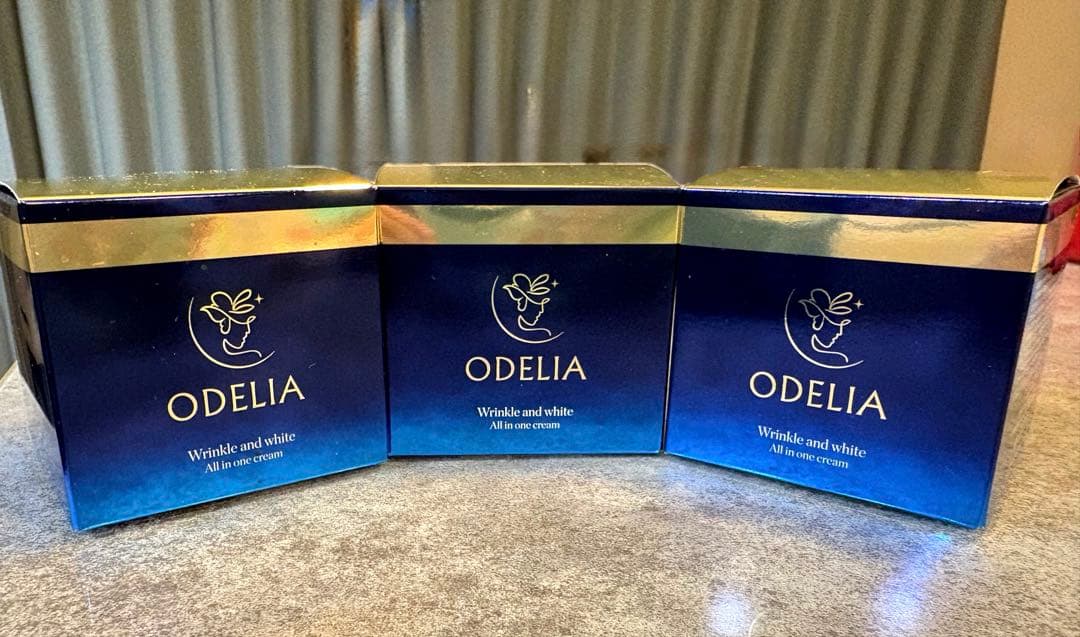 ODELIA リンクル&ホワイト AIOクリーム3点