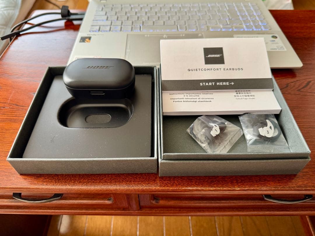 Bose QuietComfort Earbuds ブラック 中古 ケース付き