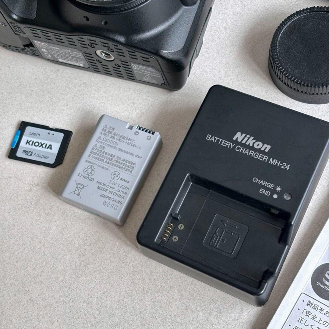 【美品】Bluetooth搭載　Nikon D3400 デジタル一眼レフカメラ