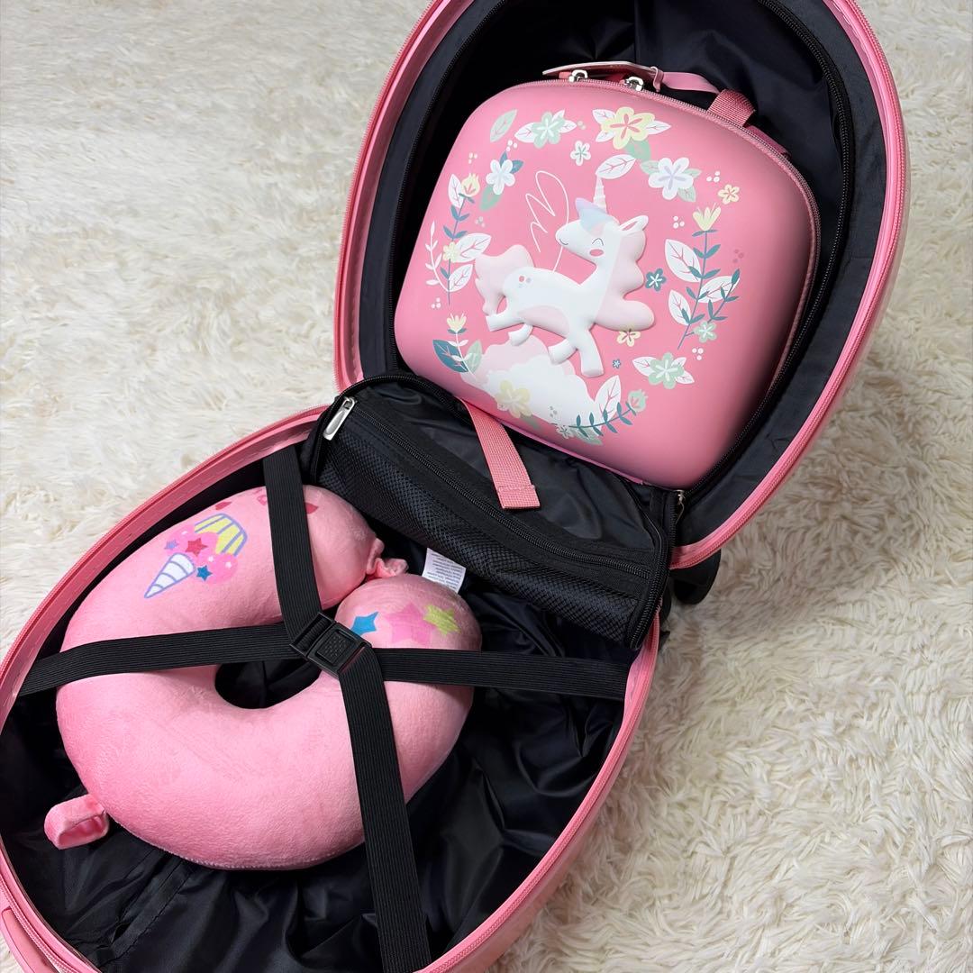 完売品✨Giantex キッズキャリー スーツケース ４点セット