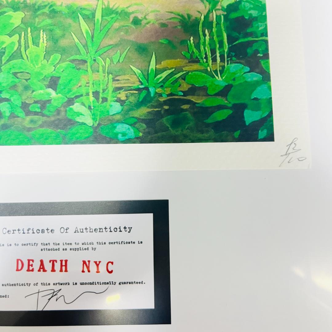 DEATH NYC　世界限定100枚アートポスター　めい × ドラえもん