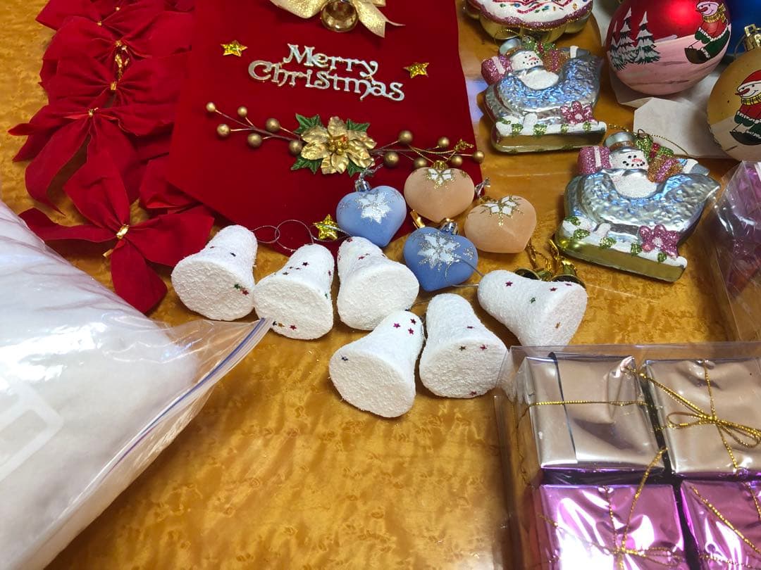 クリスマスオーナメントセットぬいぐるみ付き