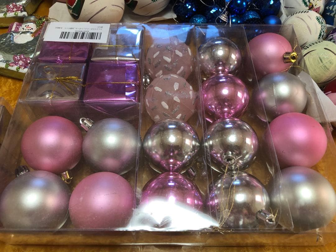 クリスマスオーナメントセットぬいぐるみ付き