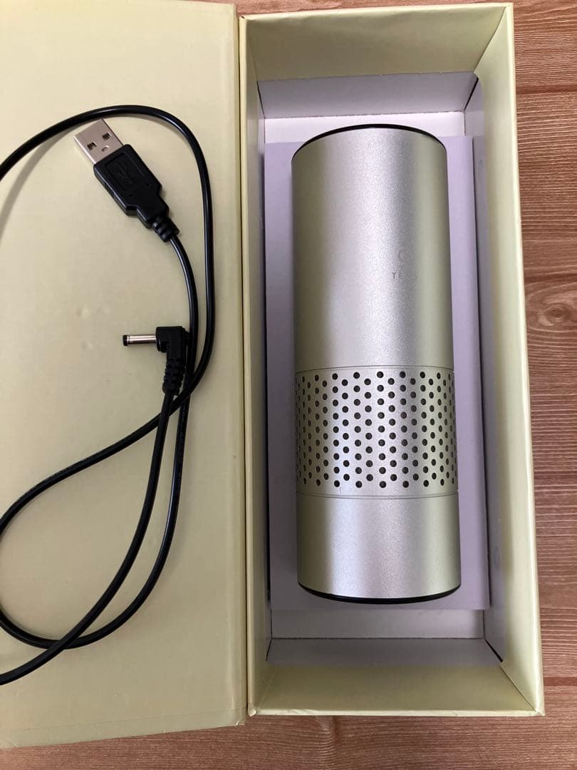 スペースくりんLOOP 空気清浄機 オゾン除菌脱臭器シルバー
