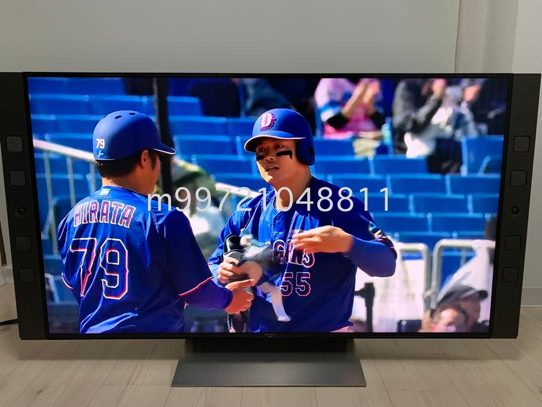 極美品【55型】BRAVIA ハイレゾスピーカー 4K液晶テレビ「X9500E」