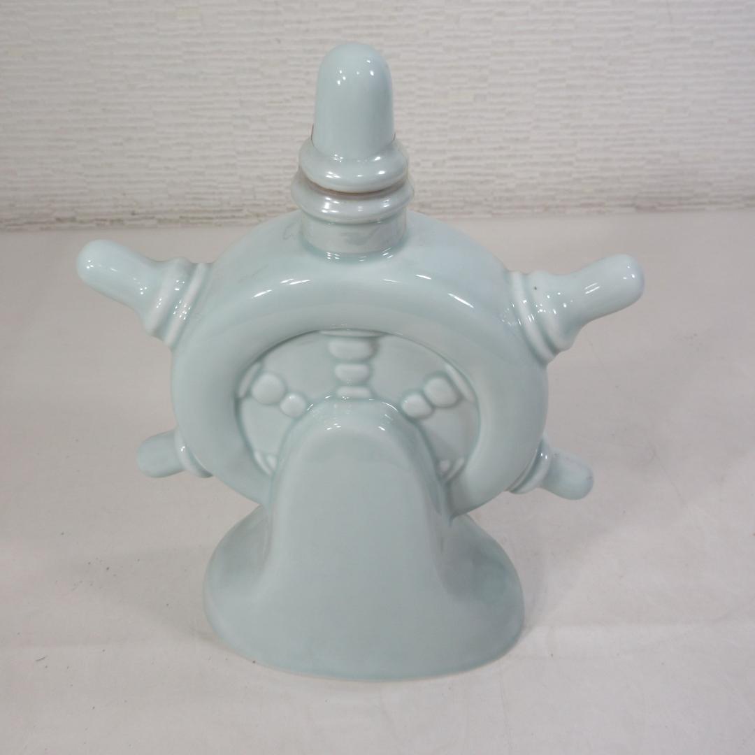 愛知県限定：OCEAN WHISKY 舵型陶器ボトル 600ml