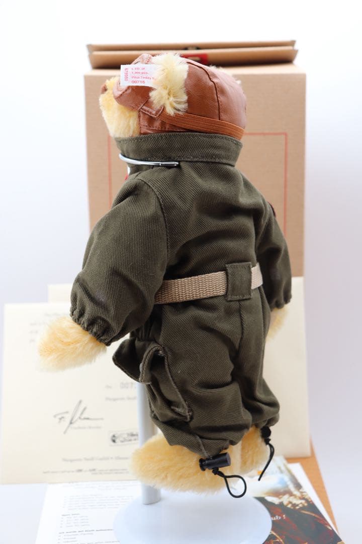 Pilot Teddy Bear 03 JAL2003年パイロット・ベア28cm