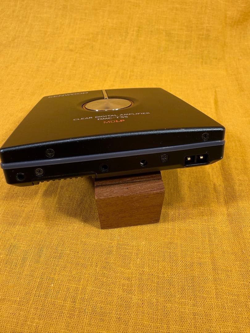 【動作品】KENWOOD MDプレーヤー DMC-T55 ブラック 動作良好