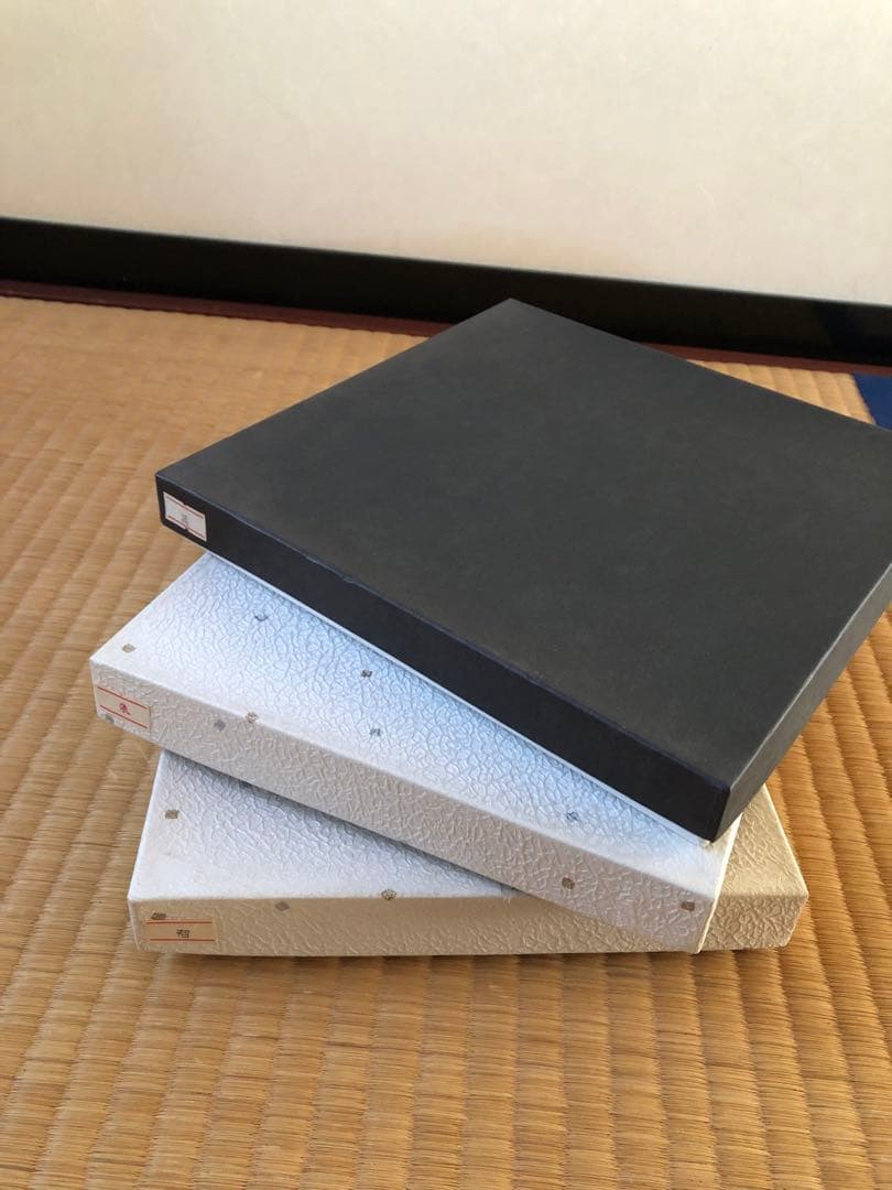 結び盆　三種　紙箱入
