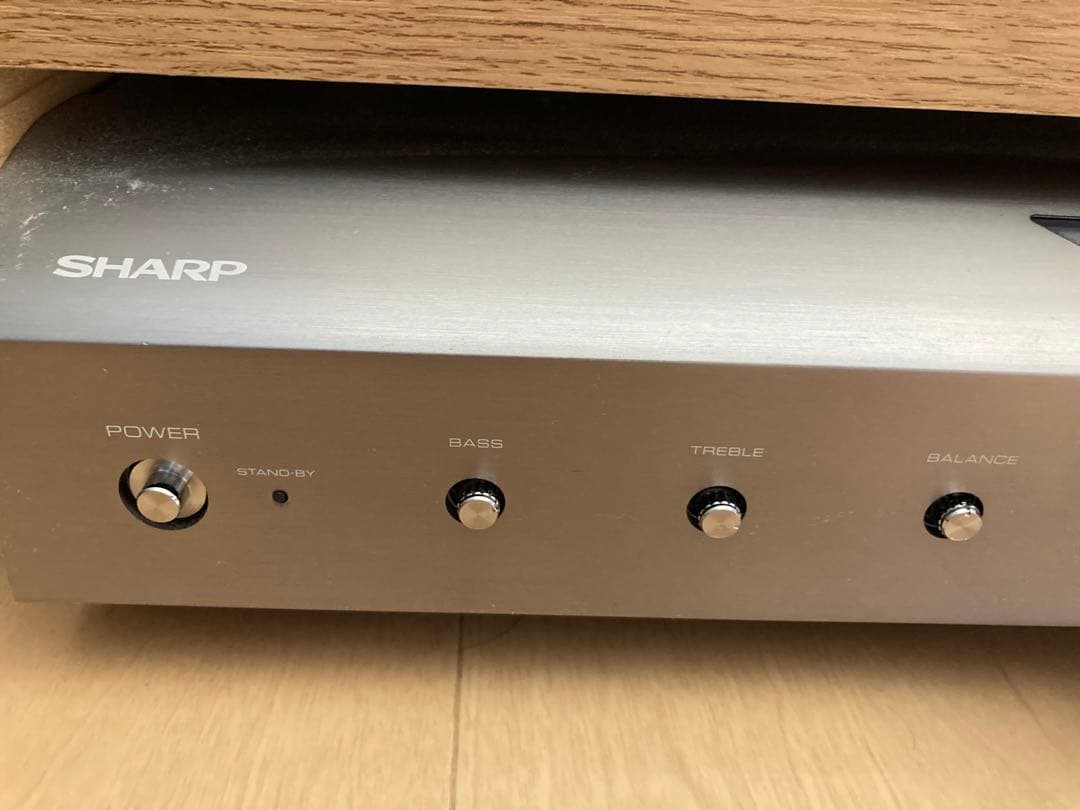 シャープ　1ビットデジタルアンプ　SM-SX10 100W +100W　(4Ω)