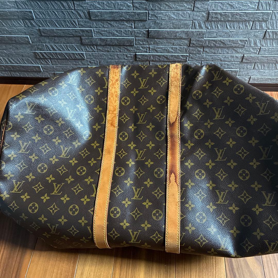 Louis Vuitton ボストンバッグ ブラウン　傷汚れあり