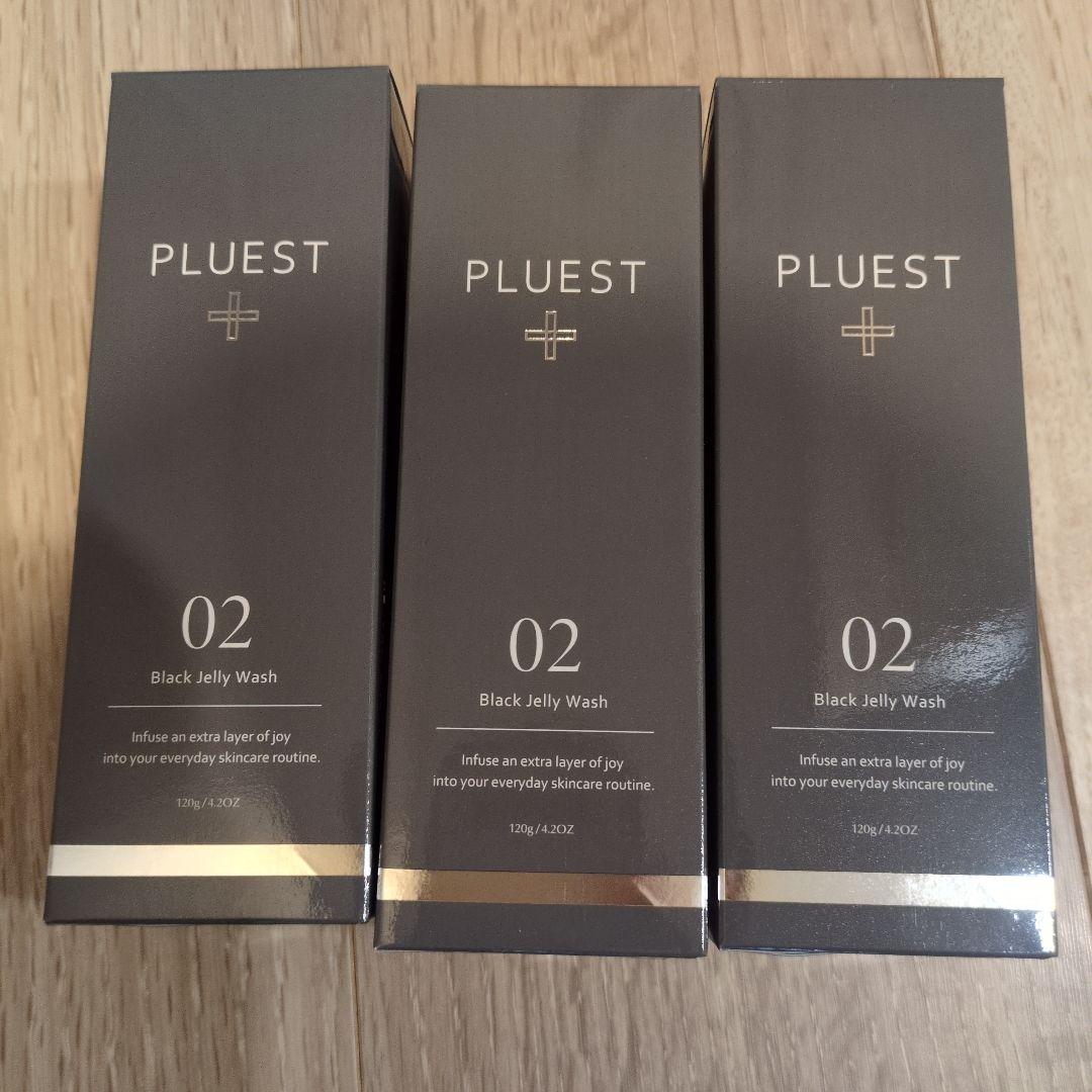 PLUEST Black Jelly Wash ３本セット