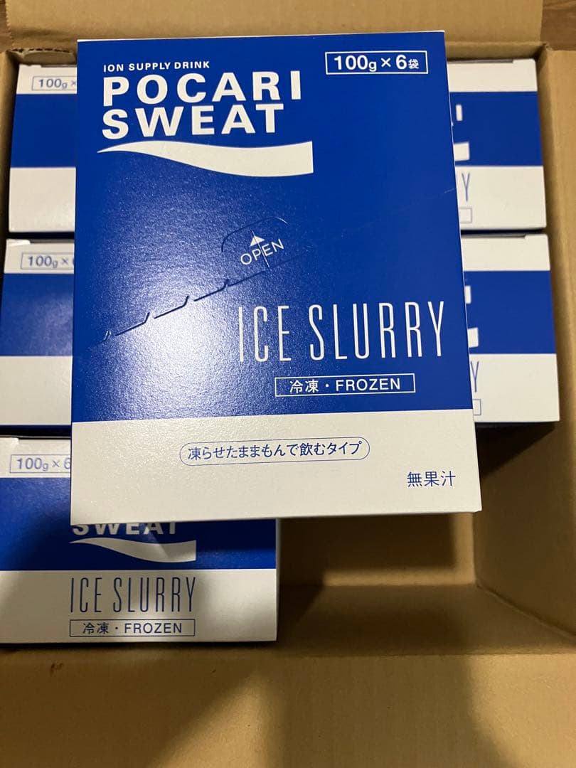 ポカリスエット　アイススラリー　100g/袋×6袋×6個