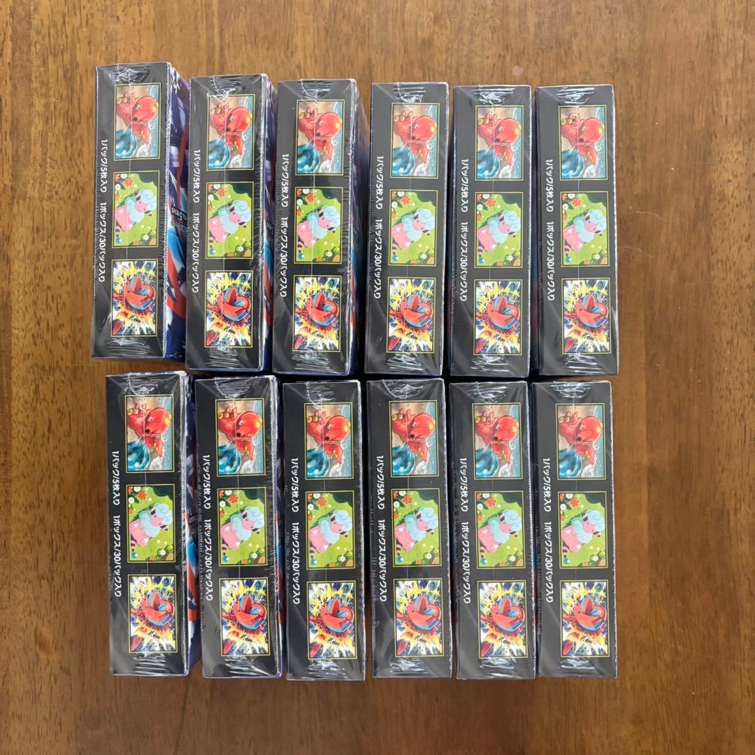 新品未開封シュリンク付　ポケモンカードゲーム ニンジャスピナー　12BOX