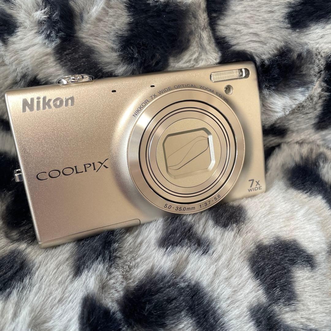 【ジャンク】Nikon COOLPIX S6100コンパクトデジカメ