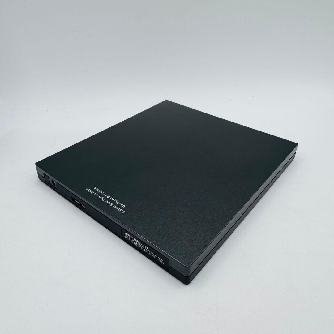 LogitecUHD BD対応ポータブルBDドライブ LBD-PVA6U3VBK