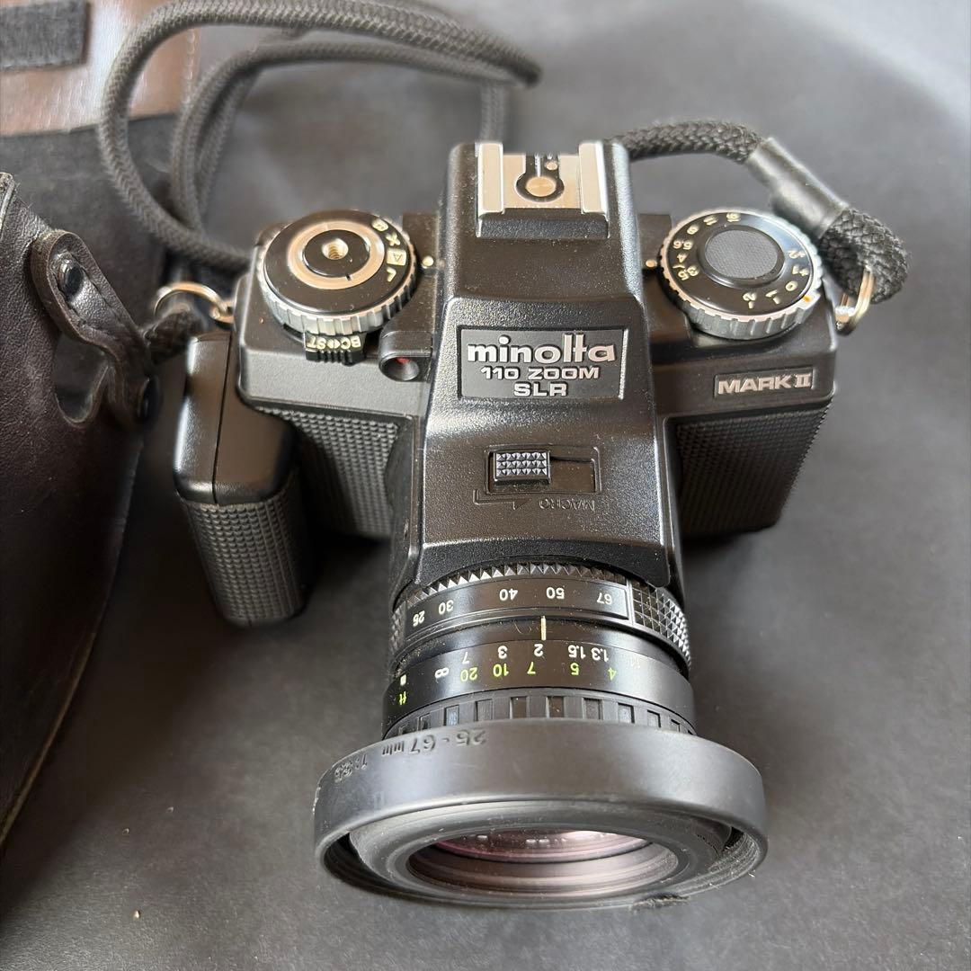 Minolta 110 Zoom SLR MARK III 本体 カメラケース付